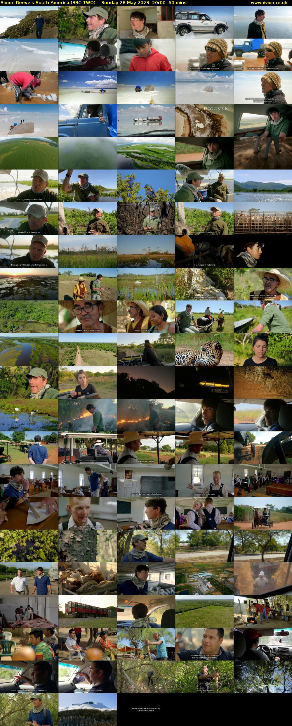 Simon Reeve's South America (BBC TWO) Sunday 28 May 2023 20:00 - 21:00