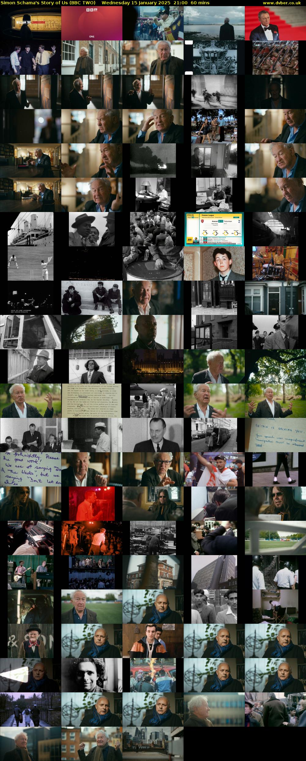 Simon Schama's Story of Us (BBC TWO) Wednesday 15 January 2025 21:00 - 22:00