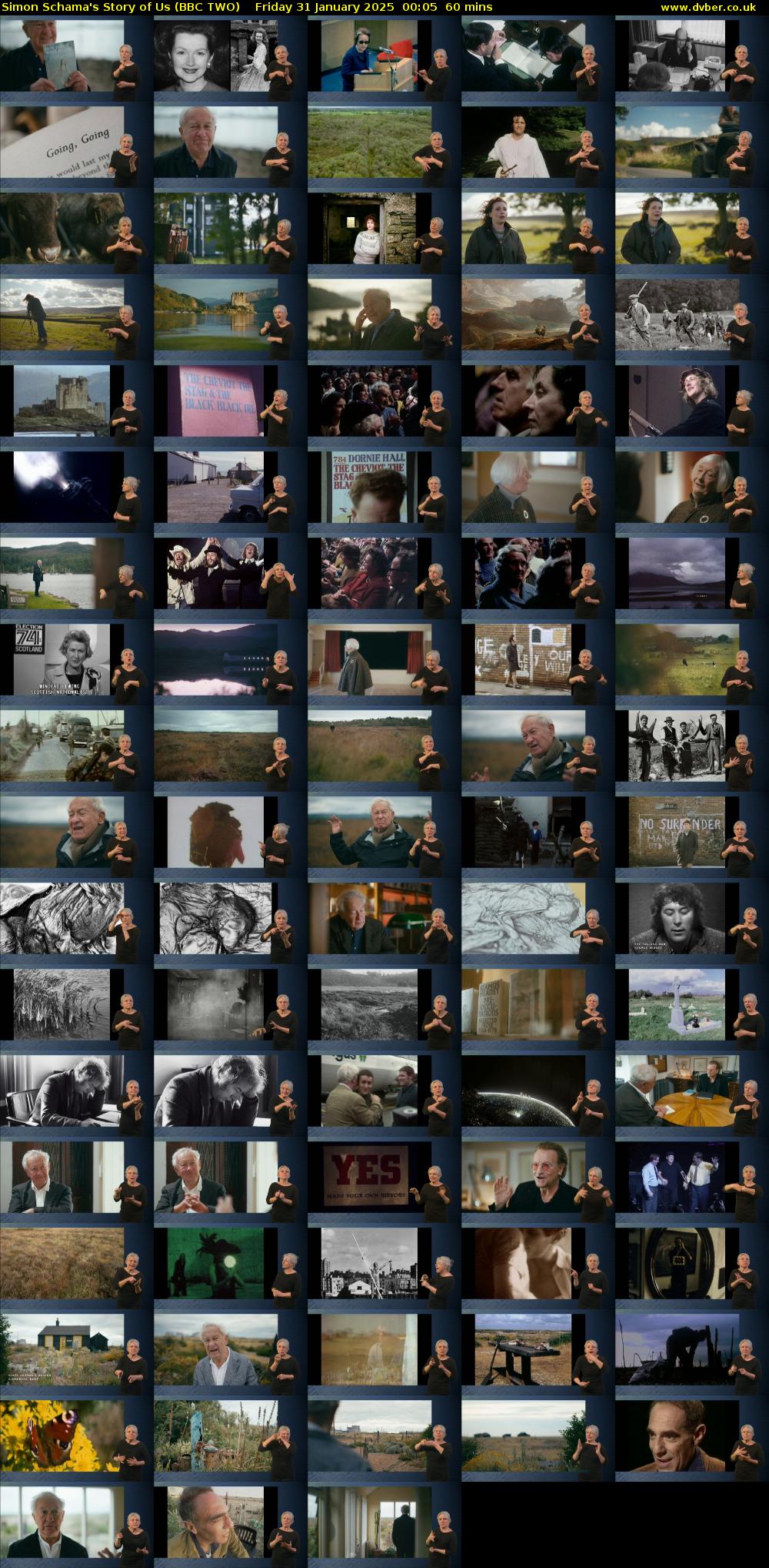 Simon Schama's Story of Us (BBC TWO) Friday 31 January 2025 00:05 - 01:05