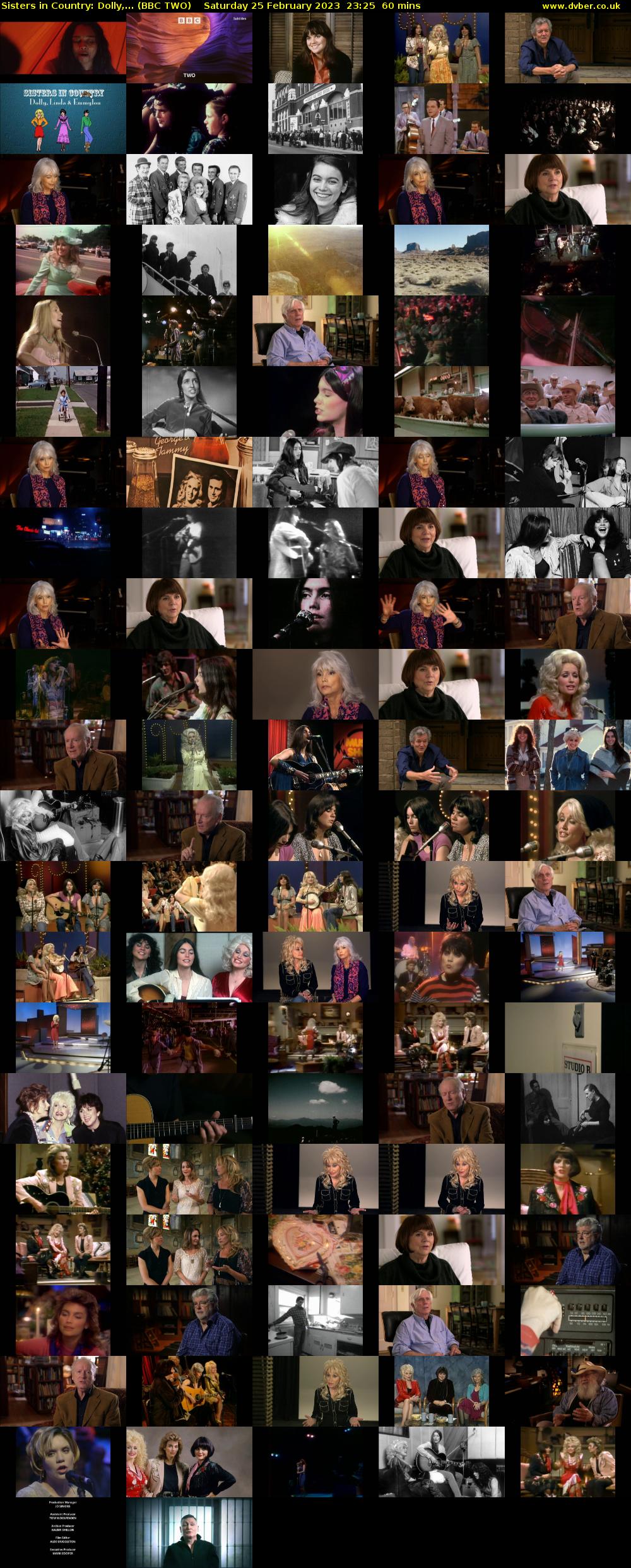 Sisters in Country: Dolly,... (BBC TWO) Saturday 25 February 2023 23:25 - 00:25