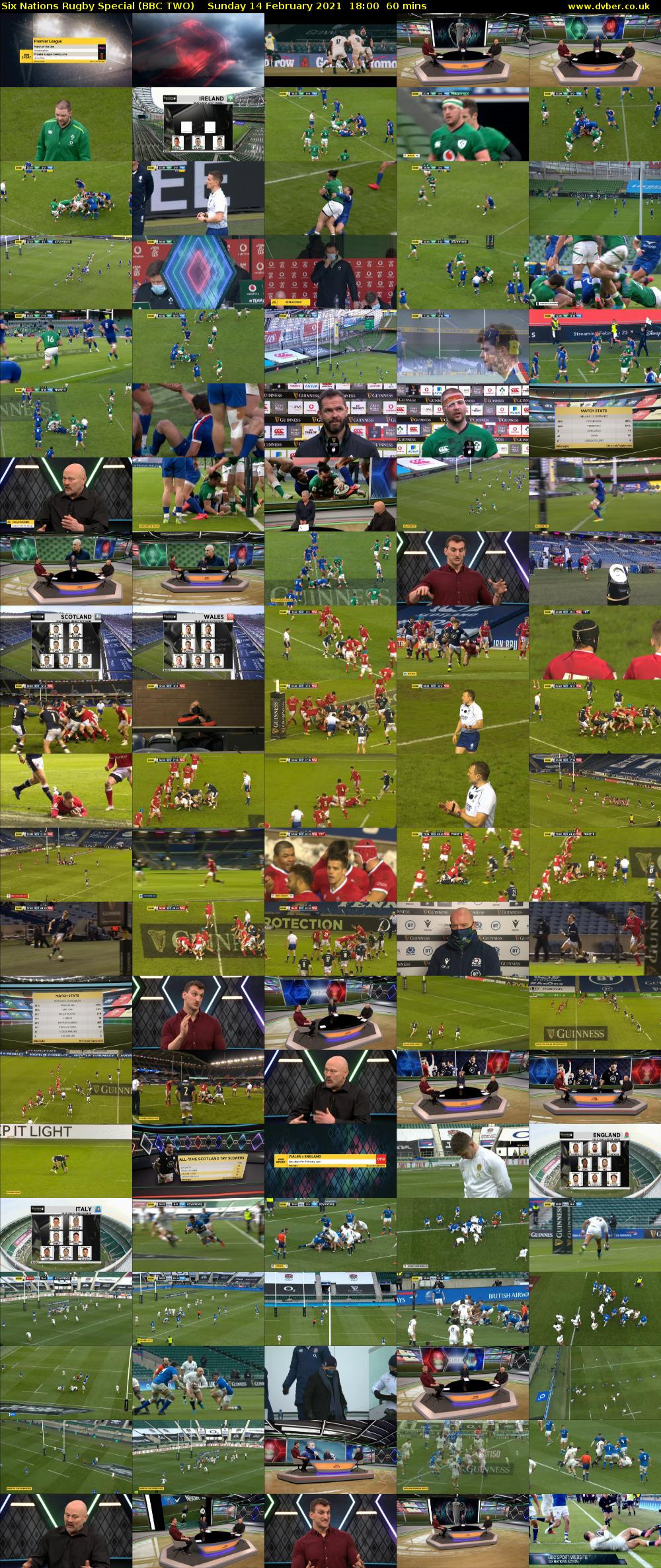 Six Nations Rugby Special (BBC TWO) Sunday 14 February 2021 18:00 - 19:00