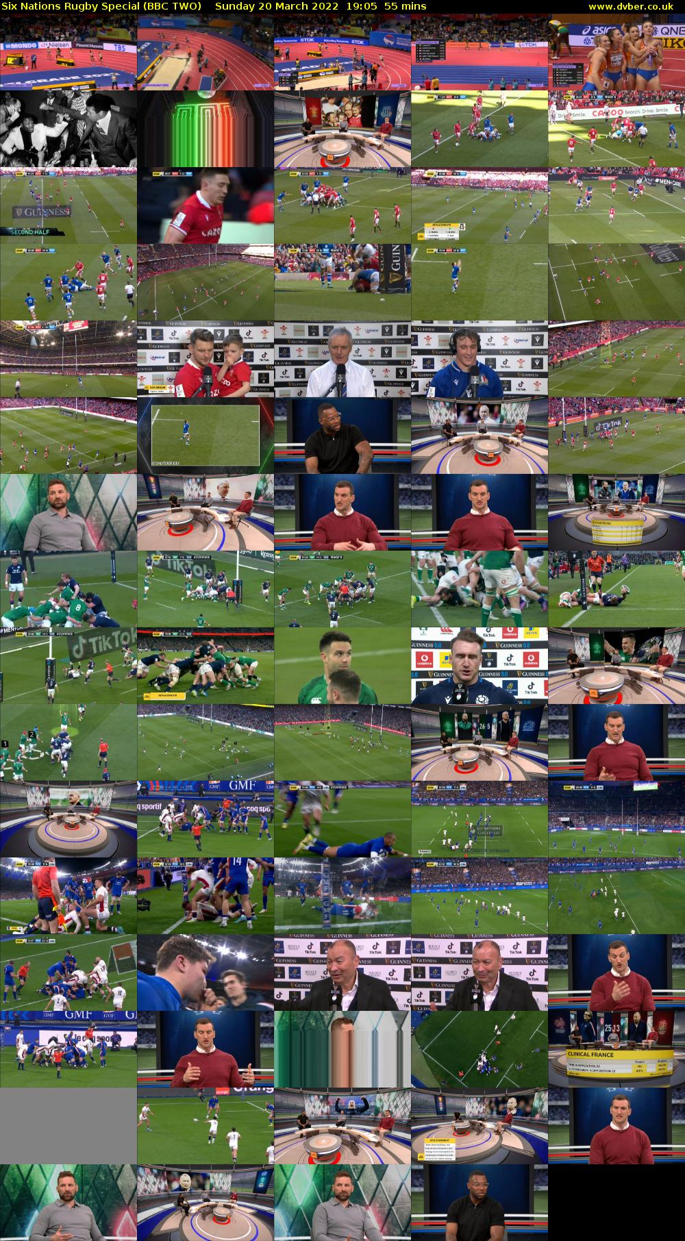 Six Nations Rugby Special (BBC TWO) Sunday 20 March 2022 19:05 - 20:00