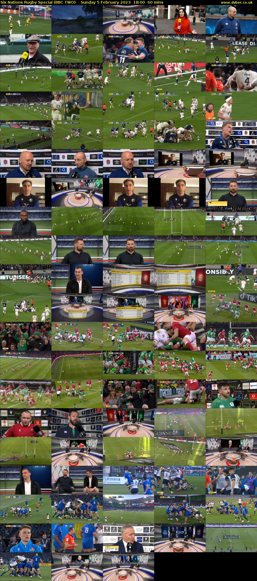 Six Nations Rugby Special (BBC TWO) Sunday 5 February 2023 18:00 - 19:00