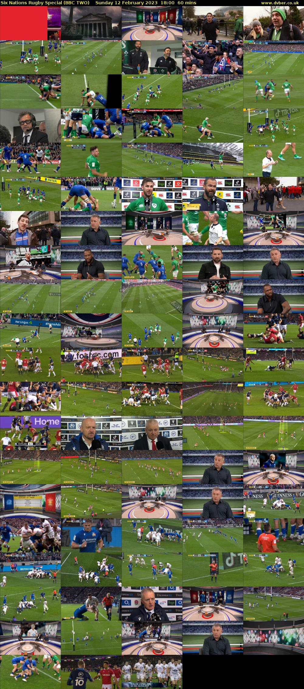 Six Nations Rugby Special (BBC TWO) Sunday 12 February 2023 18:00 - 19:00