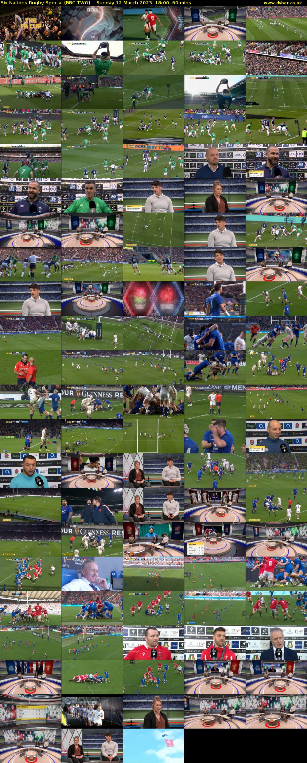 Six Nations Rugby Special (BBC TWO) Sunday 12 March 2023 18:00 - 19:00
