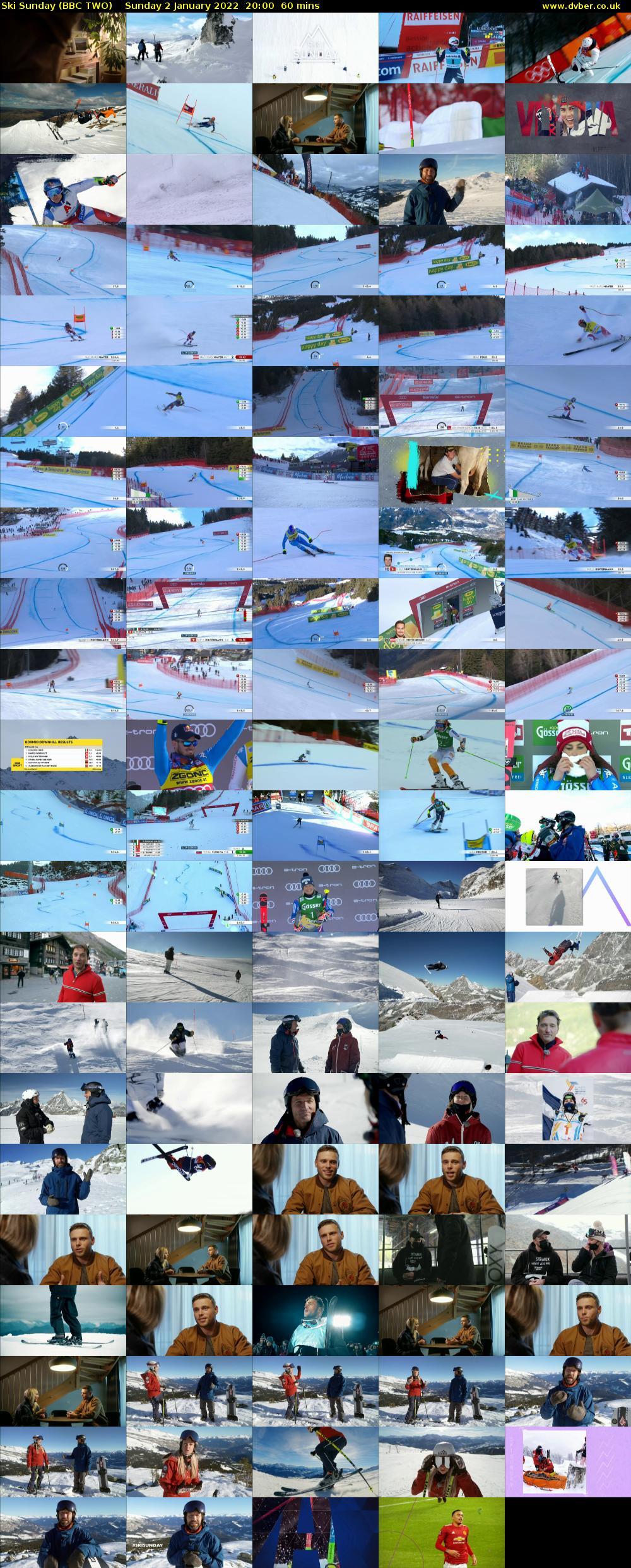 Ski Sunday (BBC TWO) Sunday 2 January 2022 20:00 - 21:00