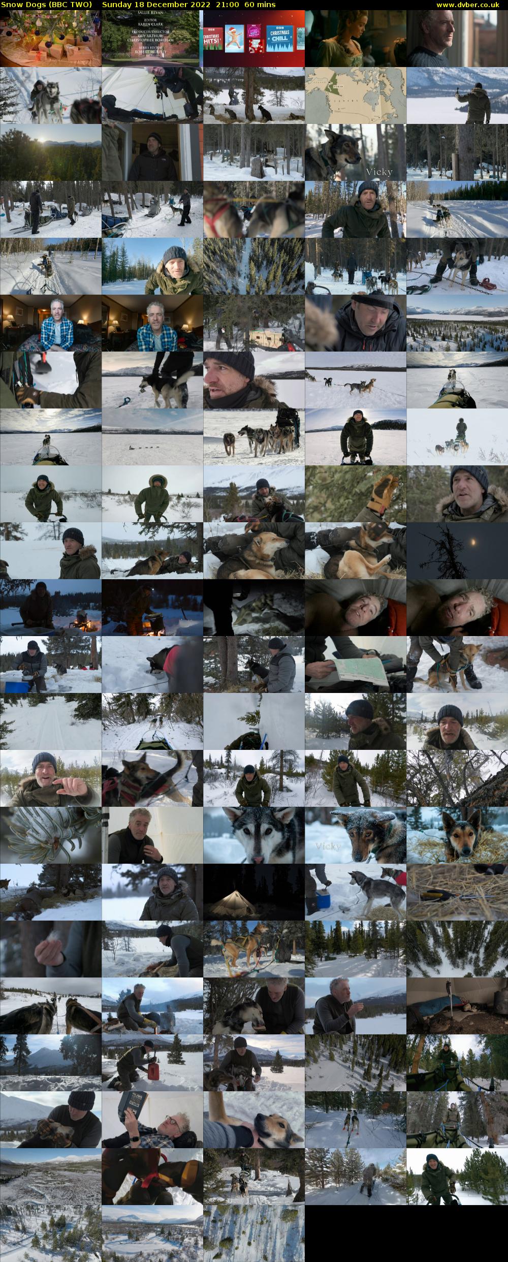 Snow Dogs (BBC TWO) Sunday 18 December 2022 21:00 - 22:00