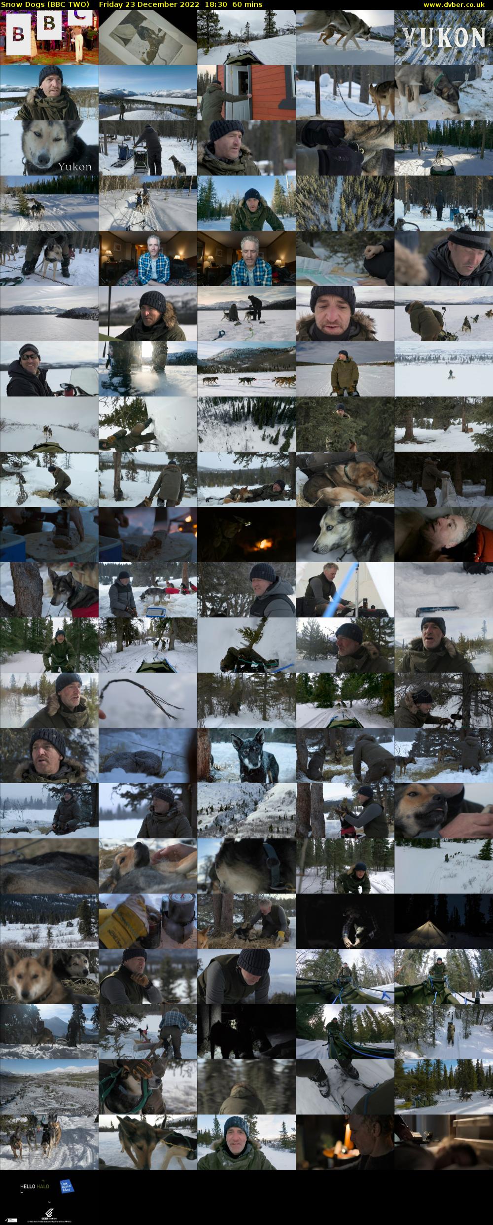 Snow Dogs (BBC TWO) Friday 23 December 2022 18:30 - 19:30