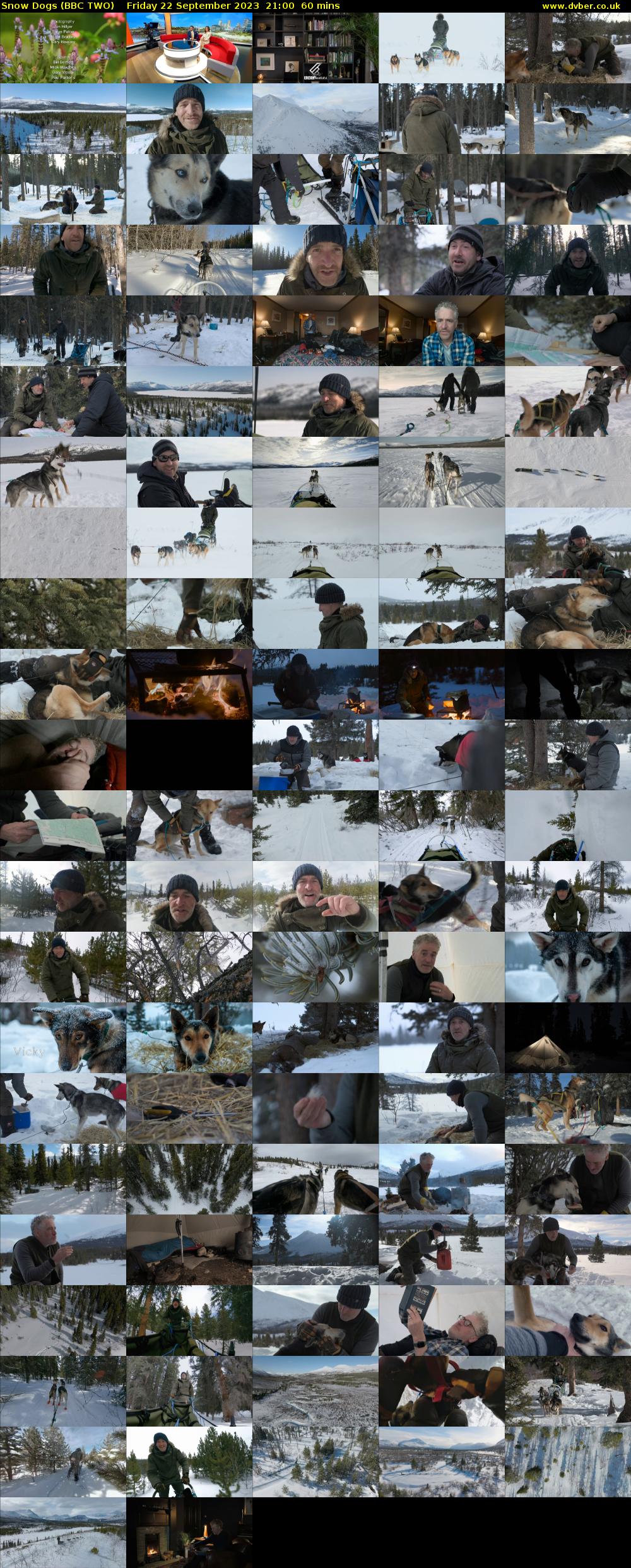 Snow Dogs (BBC TWO) Friday 22 September 2023 21:00 - 22:00