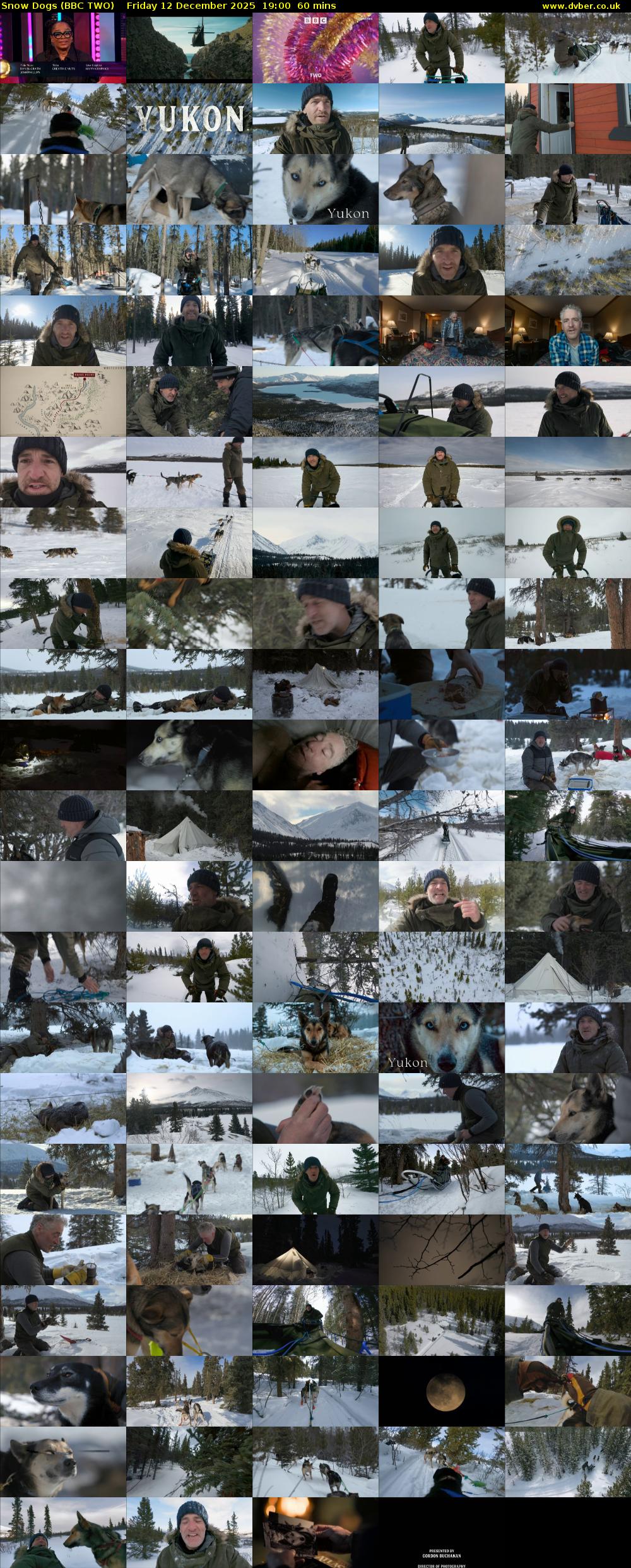 Snow Dogs (BBC TWO) Friday 12 December 2025 19:00 - 20:00