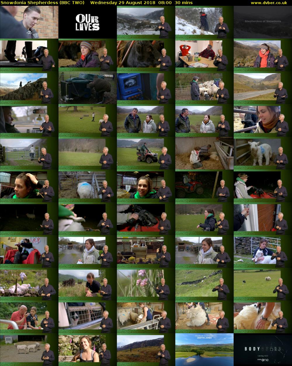 Snowdonia Shepherdess (BBC TWO) Wednesday 29 August 2018 08:00 - 08:30