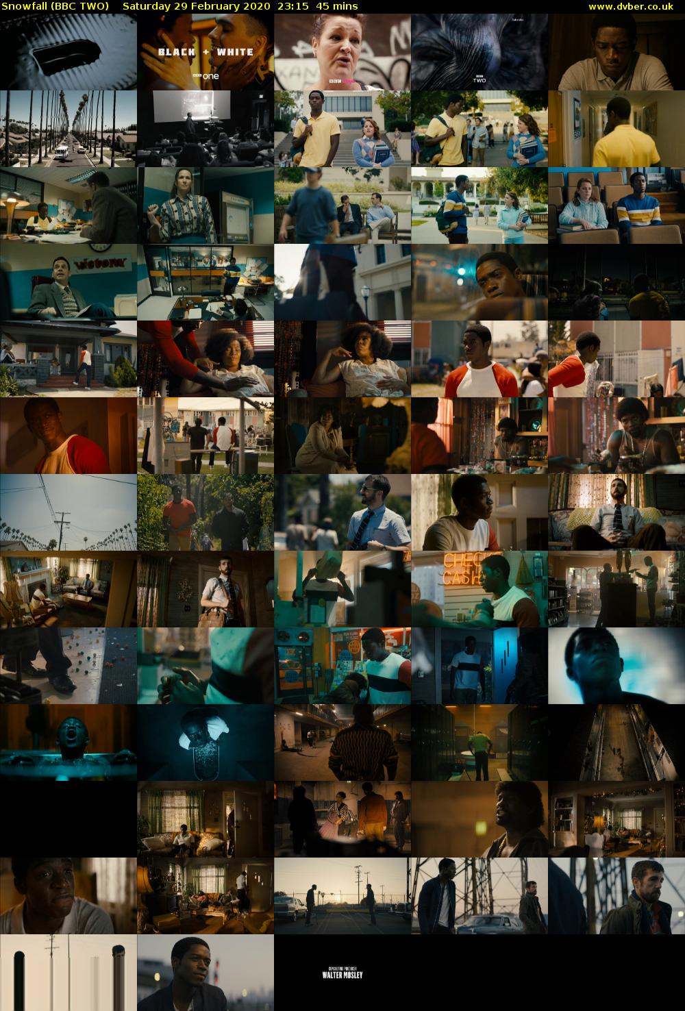 Snowfall (BBC TWO) Saturday 29 February 2020 23:15 - 00:00
