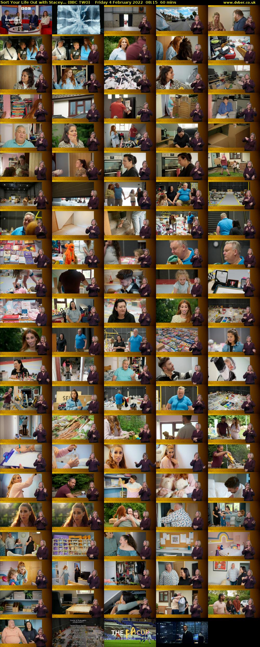 Sort Your Life Out with Stacey... (BBC TWO) Friday 4 February 2022 08:15 - 09:15