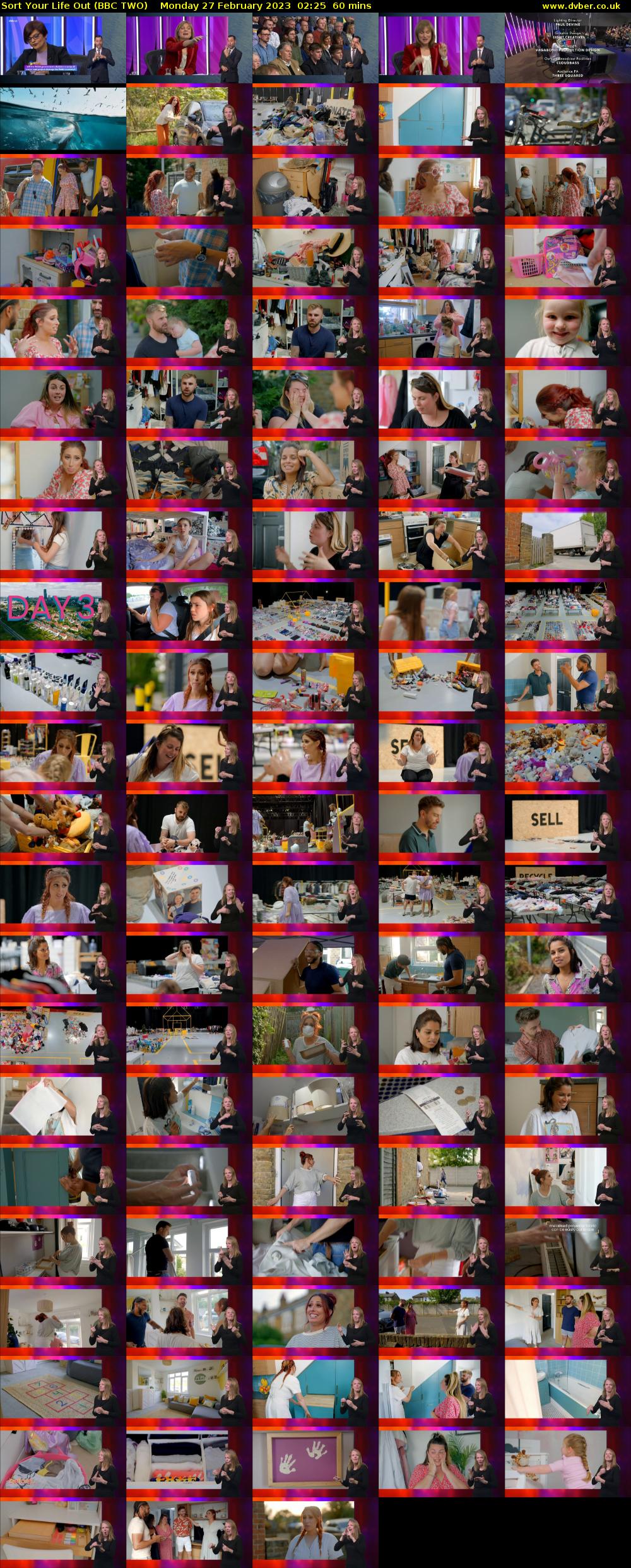 Sort Your Life Out (BBC TWO) Monday 27 February 2023 02:25 - 03:25