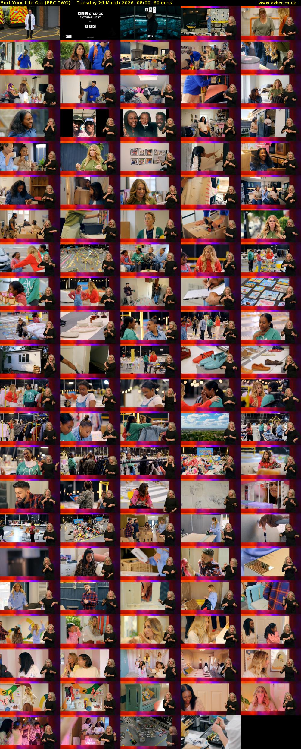 Sort Your Life Out (BBC TWO) Tuesday 24 March 2026 08:00 - 09:00