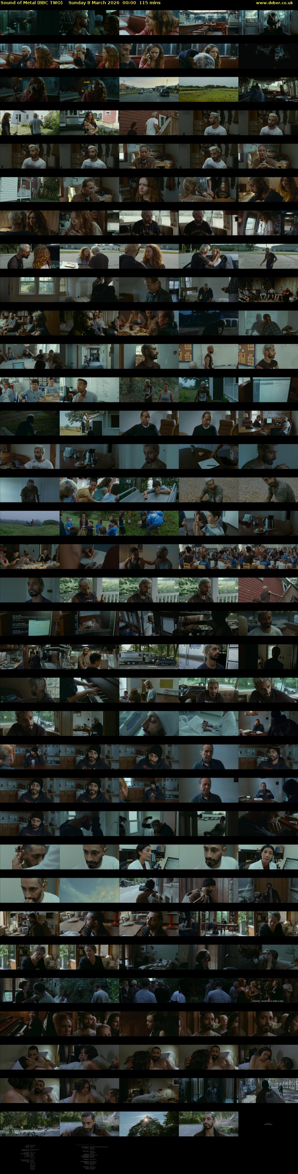 Sound of Metal (BBC TWO) Sunday 8 March 2026 00:00 - 01:55