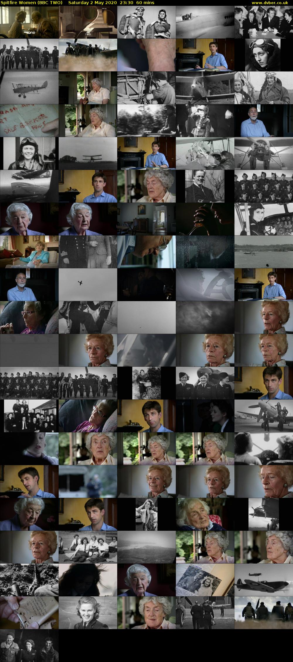 Spitfire Women (BBC TWO) Saturday 2 May 2020 23:30 - 00:30