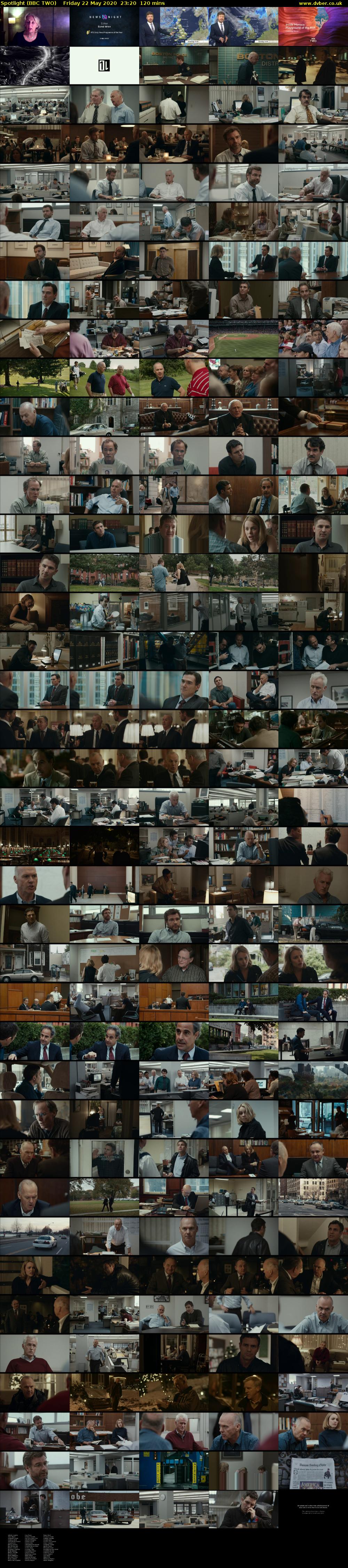 Spotlight (BBC TWO) Friday 22 May 2020 23:20 - 01:20