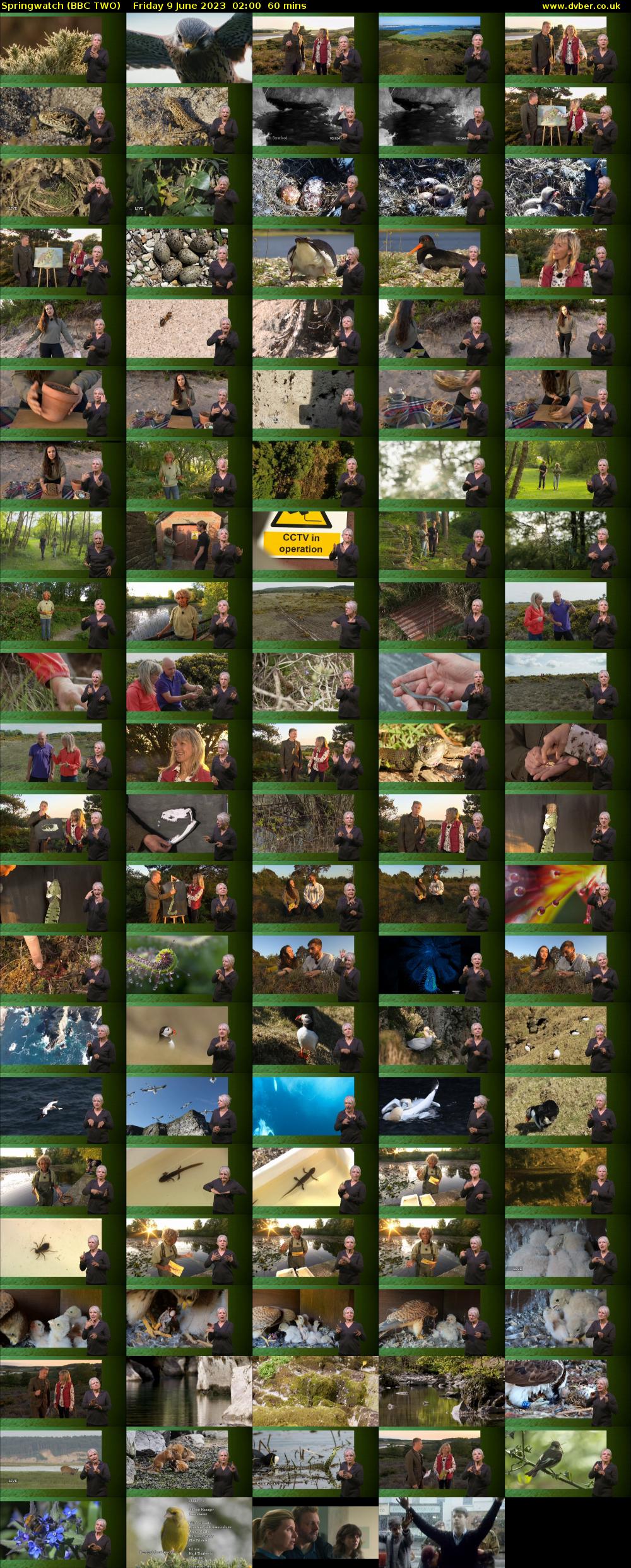 Springwatch (BBC TWO) Friday 9 June 2023 02:00 - 03:00