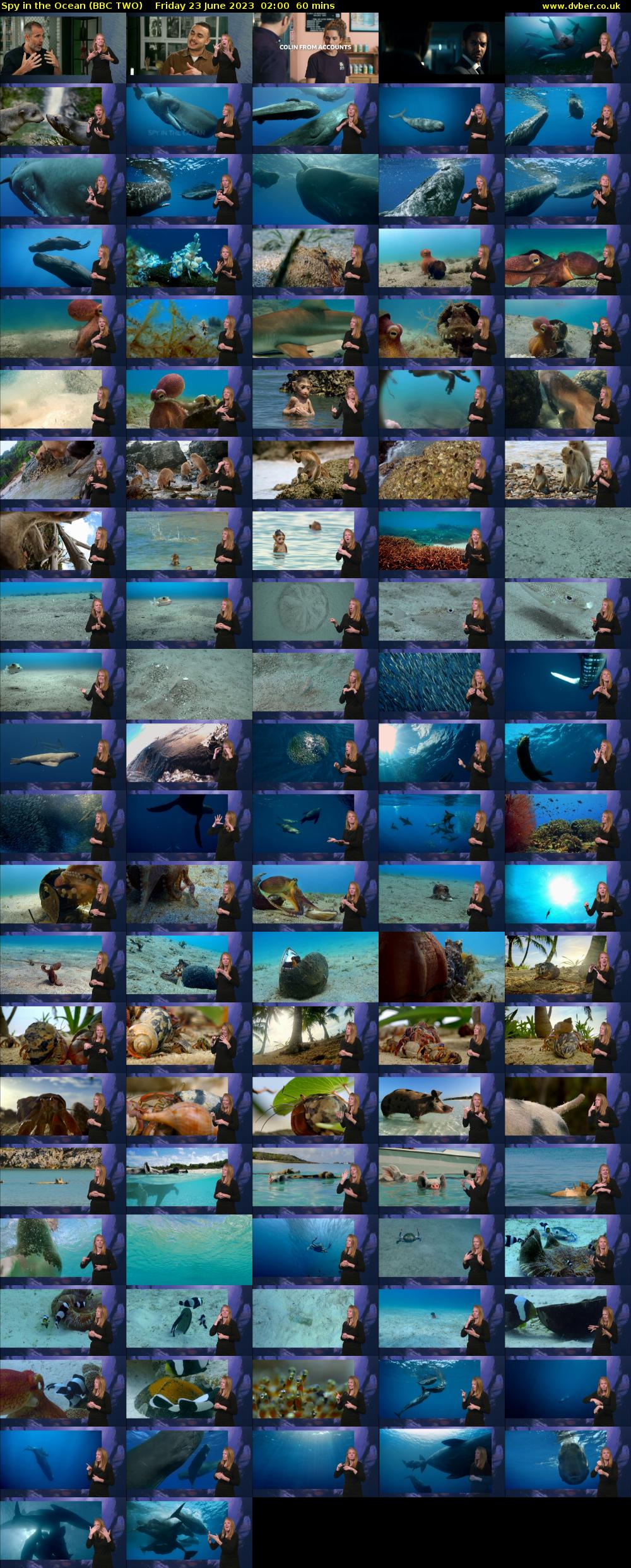 Spy in the Ocean (BBC TWO) Friday 23 June 2023 02:00 - 03:00