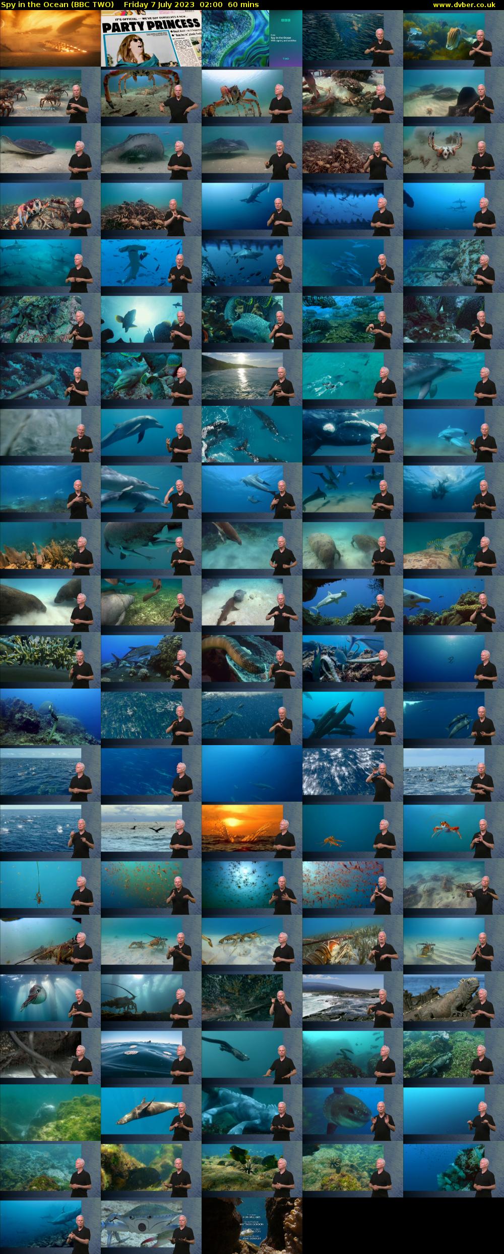 Spy in the Ocean (BBC TWO) Friday 7 July 2023 02:00 - 03:00