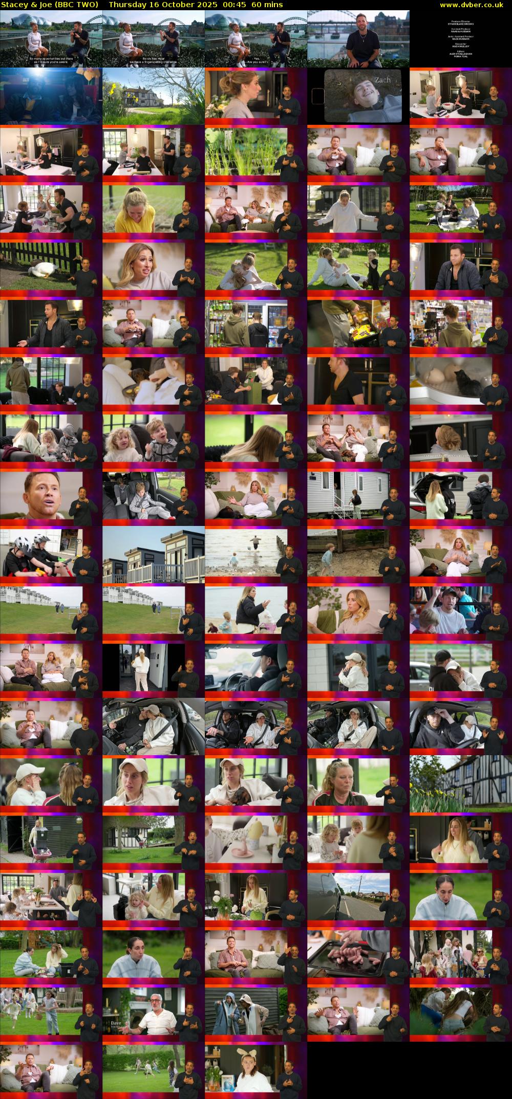 Stacey & Joe (BBC TWO) Thursday 16 October 2025 00:45 - 01:45