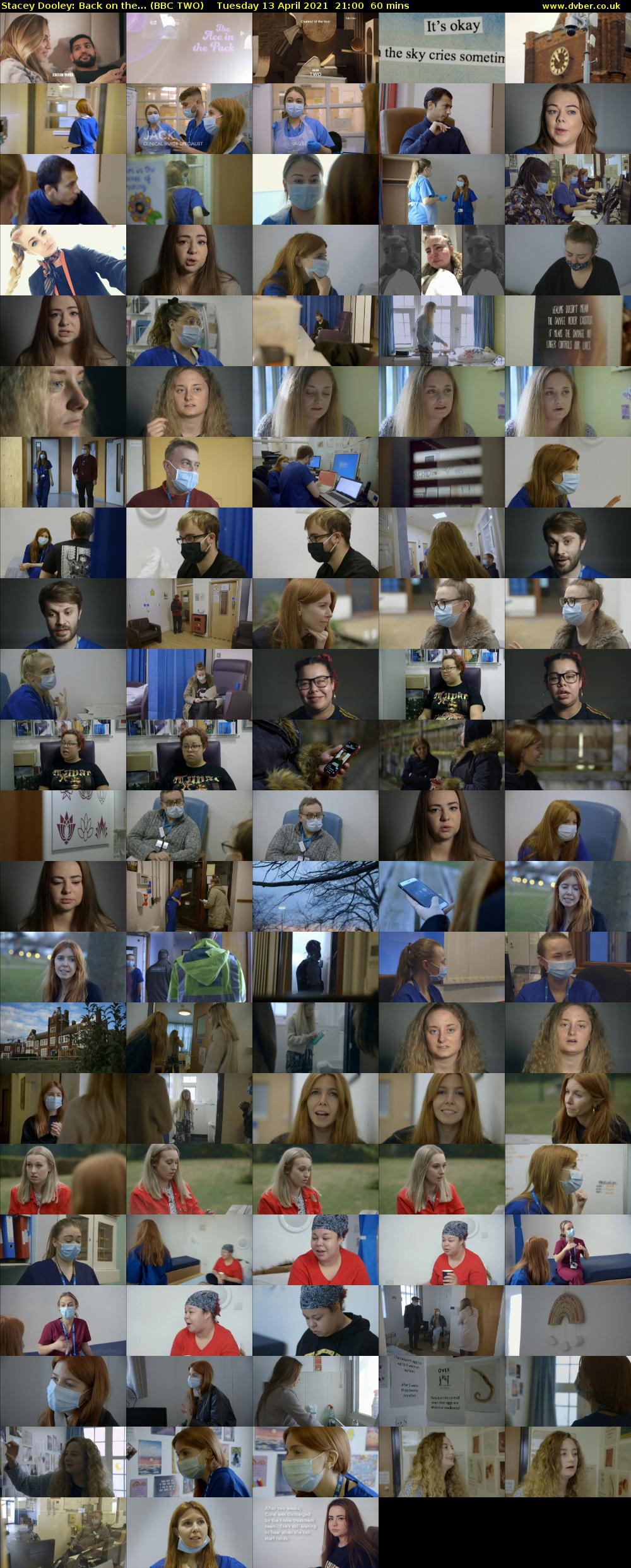 Stacey Dooley: Back on the... (BBC TWO) Tuesday 13 April 2021 21:00 - 22:00