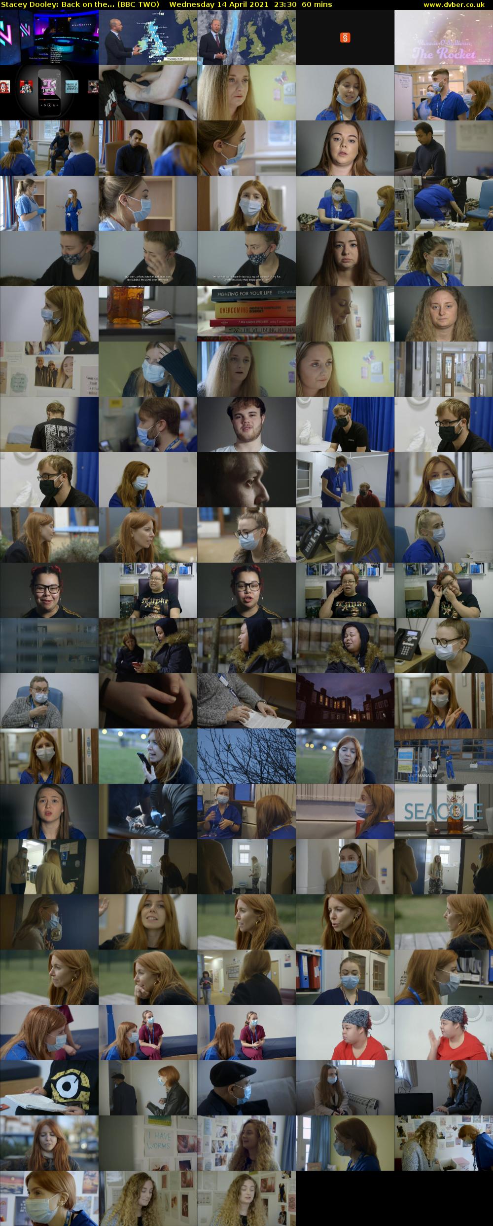Stacey Dooley: Back on the... (BBC TWO) Wednesday 14 April 2021 23:30 - 00:30