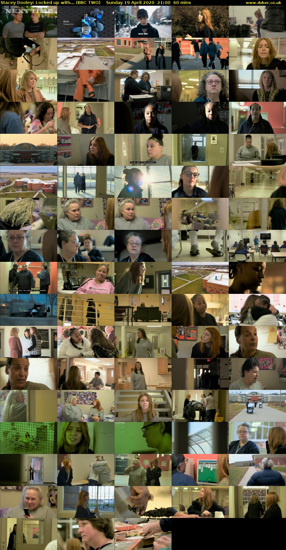 Stacey Dooley: Locked up with... (BBC TWO) Sunday 19 April 2020 21:00 - 22:00