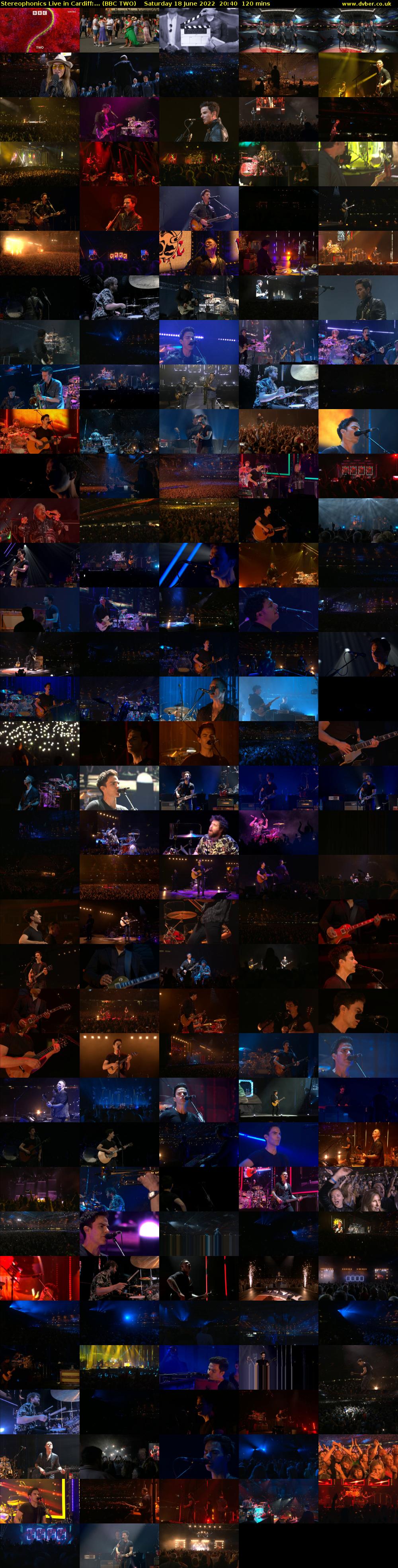Stereophonics Live in Cardiff:... (BBC TWO) Saturday 18 June 2022 20:40 - 22:40