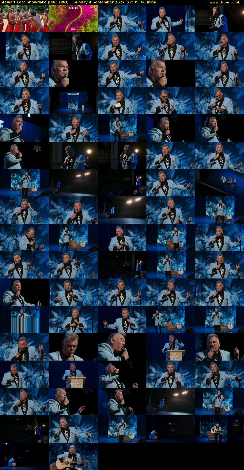 Stewart Lee: Snowflake (BBC TWO) Sunday 4 September 2022 22:35 - 23:35