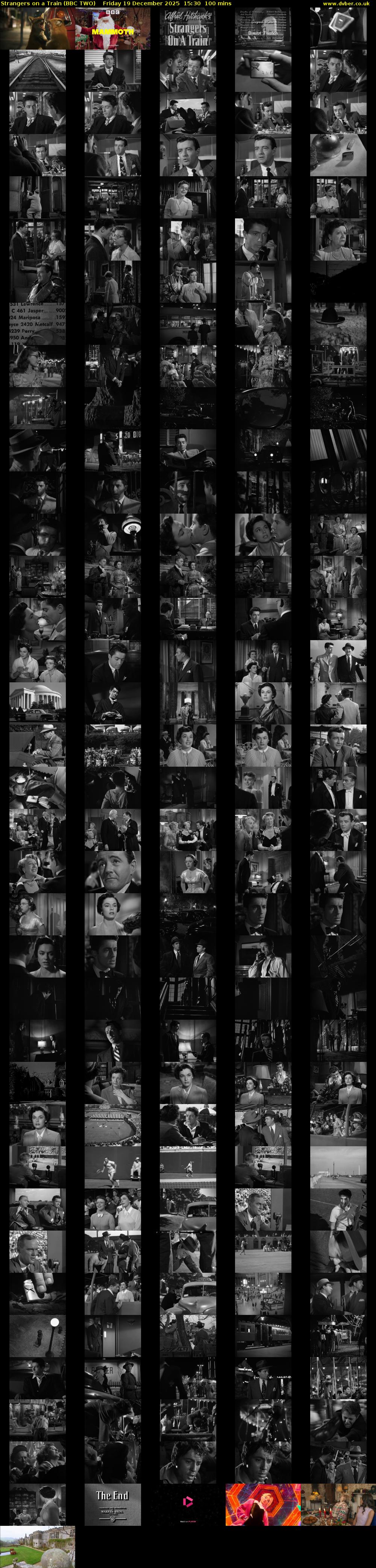 Strangers on a Train (BBC TWO) Friday 19 December 2025 15:30 - 17:10