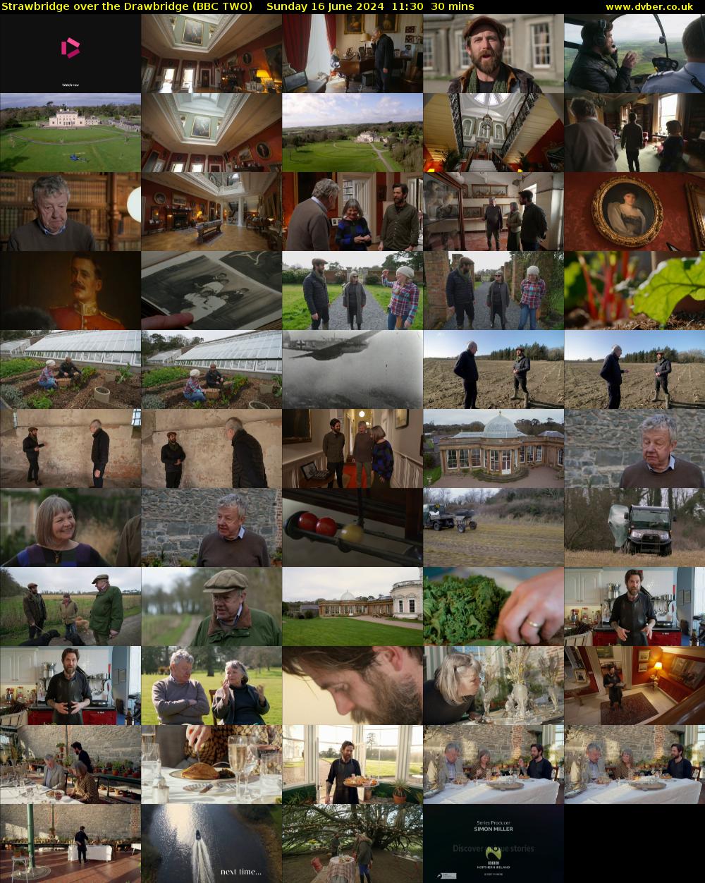 Strawbridge over the Drawbridge (BBC TWO) Sunday 16 June 2024 11:30 - 12:00