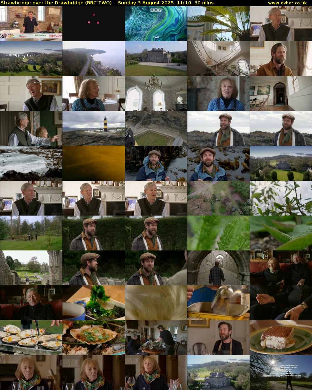Strawbridge over the Drawbridge (BBC TWO) Sunday 3 August 2025 11:10 - 11:40