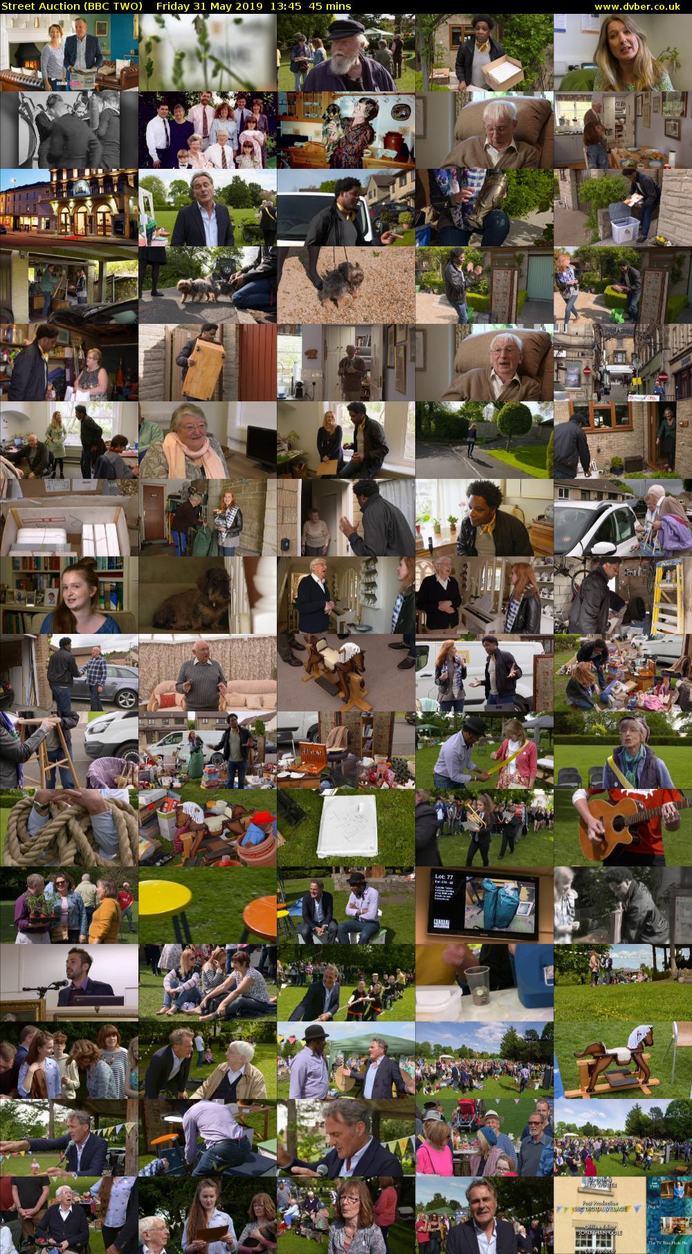 Street Auction (BBC TWO) Friday 31 May 2019 13:45 - 14:30