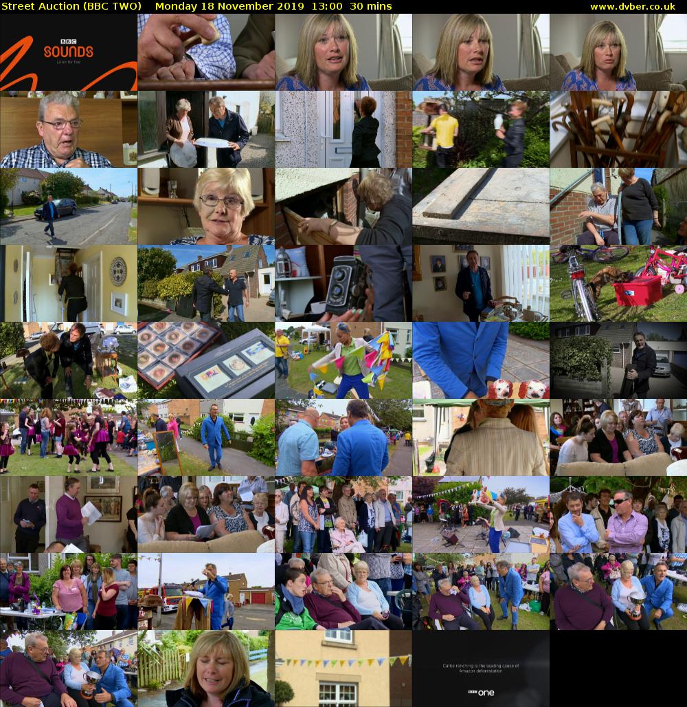 Street Auction (BBC TWO) Monday 18 November 2019 13:00 - 13:30