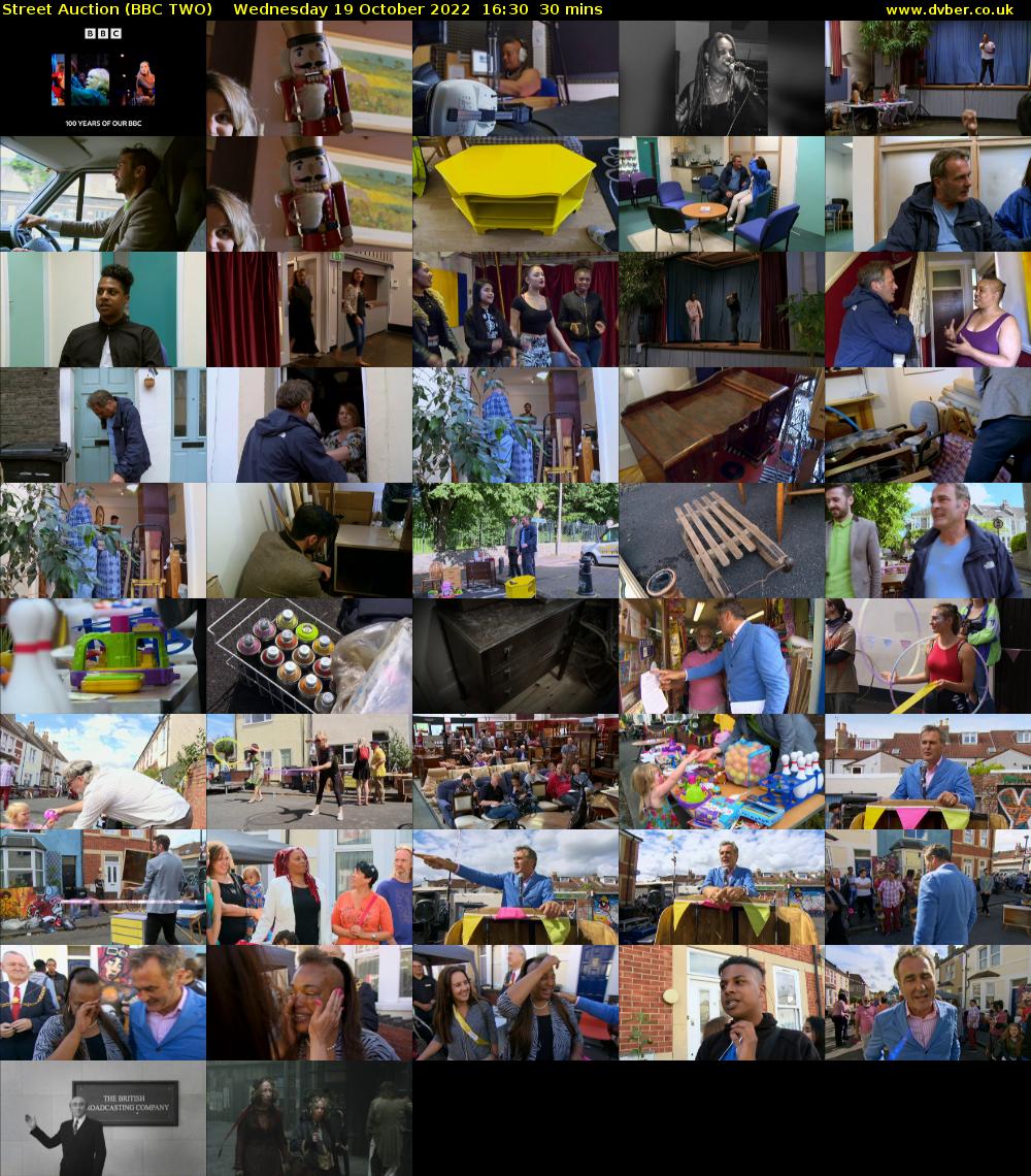 Street Auction (BBC TWO) Wednesday 19 October 2022 16:30 - 17:00