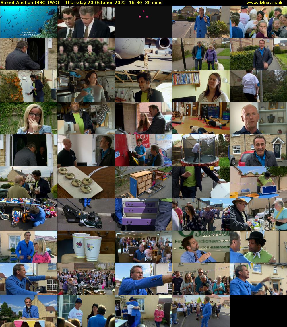 Street Auction (BBC TWO) Thursday 20 October 2022 16:30 - 17:00