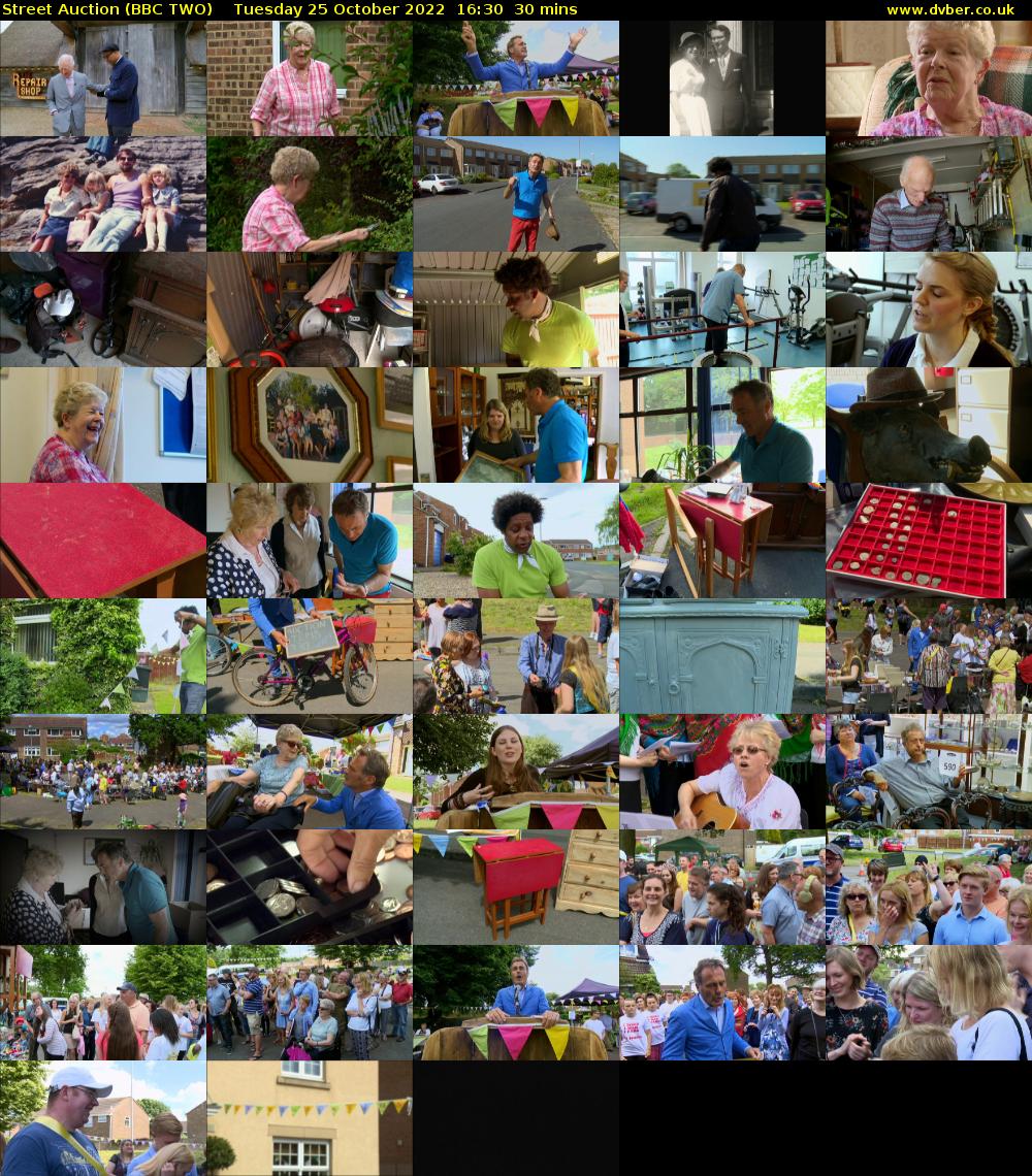Street Auction (BBC TWO) Tuesday 25 October 2022 16:30 - 17:00