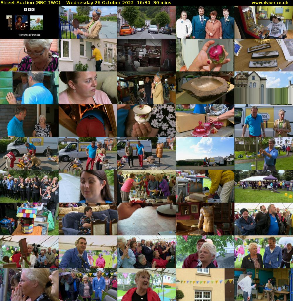 Street Auction (BBC TWO) Wednesday 26 October 2022 16:30 - 17:00
