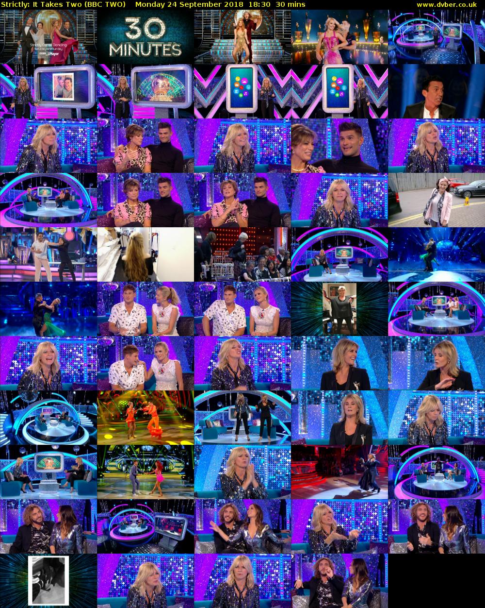Strictly: It Takes Two (BBC TWO) Monday 24 September 2018 18:30 - 19:00