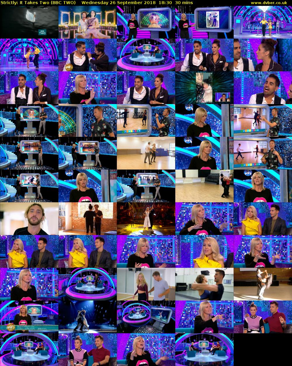 Strictly: It Takes Two (BBC TWO) Wednesday 26 September 2018 18:30 - 19:00