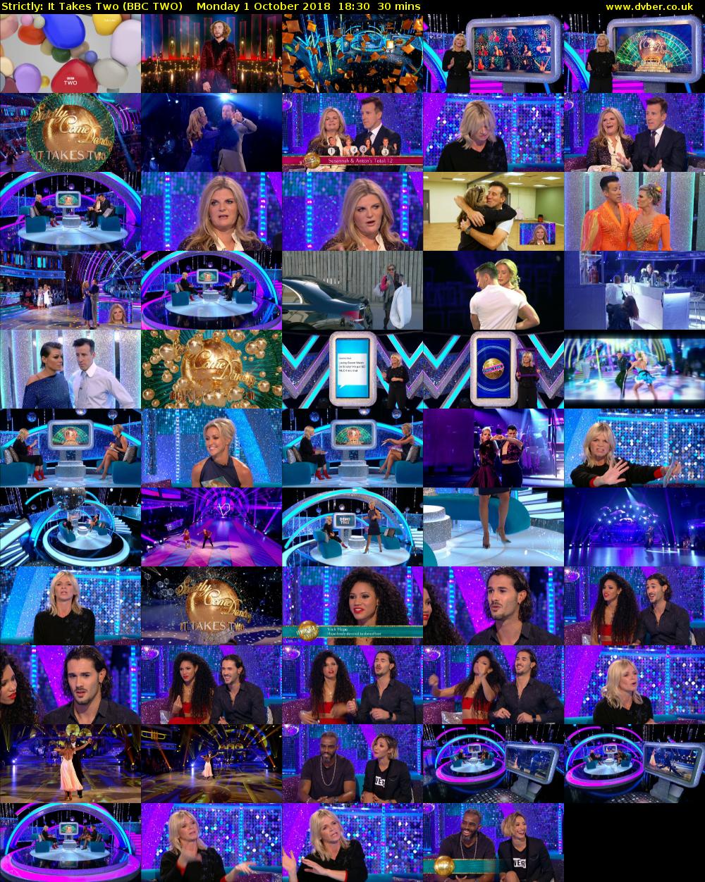 Strictly: It Takes Two (BBC TWO) Monday 1 October 2018 18:30 - 19:00