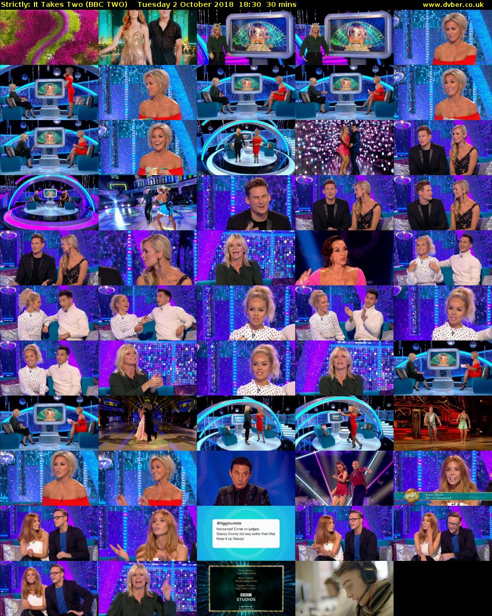 Strictly: It Takes Two (BBC TWO) Tuesday 2 October 2018 18:30 - 19:00