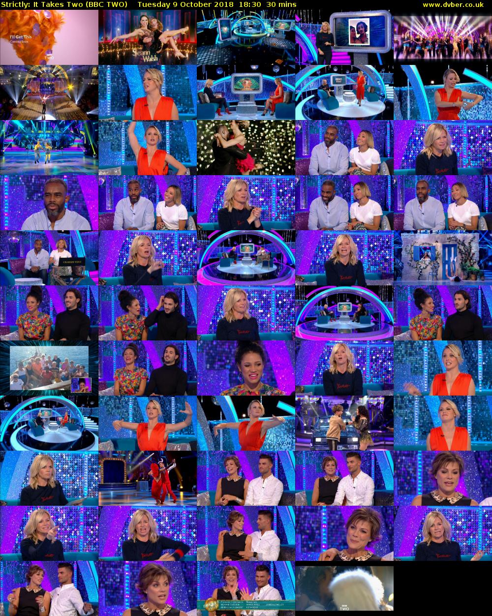 Strictly: It Takes Two (BBC TWO) Tuesday 9 October 2018 18:30 - 19:00