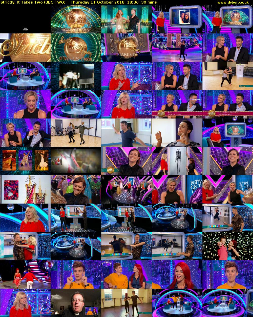 Strictly: It Takes Two (BBC TWO) Thursday 11 October 2018 18:30 - 19:00