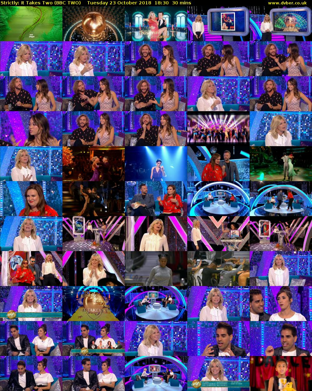 Strictly: It Takes Two (BBC TWO) Tuesday 23 October 2018 18:30 - 19:00