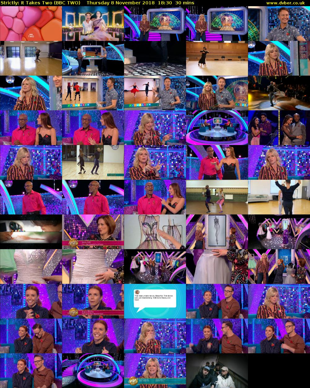 Strictly: It Takes Two (BBC TWO) Thursday 8 November 2018 18:30 - 19:00