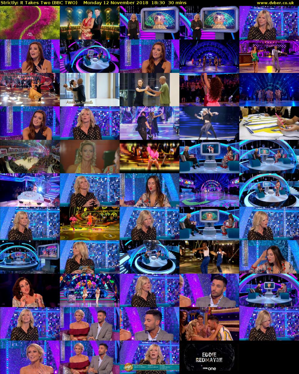 Strictly: It Takes Two (BBC TWO) Monday 12 November 2018 18:30 - 19:00