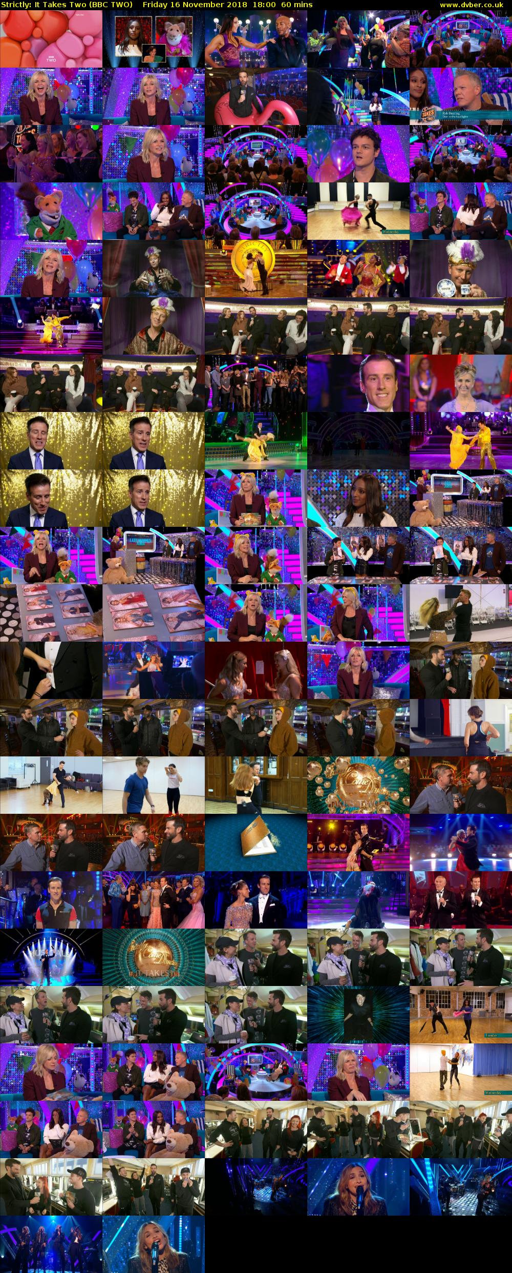 Strictly: It Takes Two (BBC TWO) Friday 16 November 2018 18:00 - 19:00